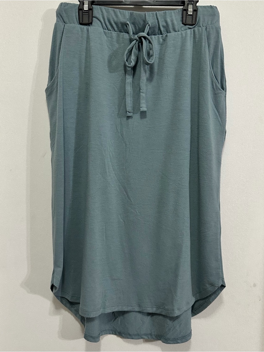 Medium Dark Teal Skirt- Zenana Sz: L